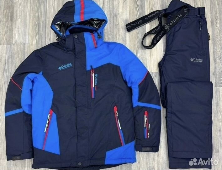 Костюм горнолыжный мужской куртка и штаны -30