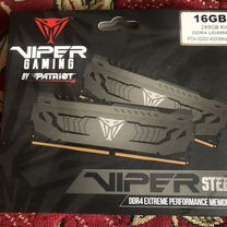 Оперативная память ddr4 16gb patriot viper 4000MHz