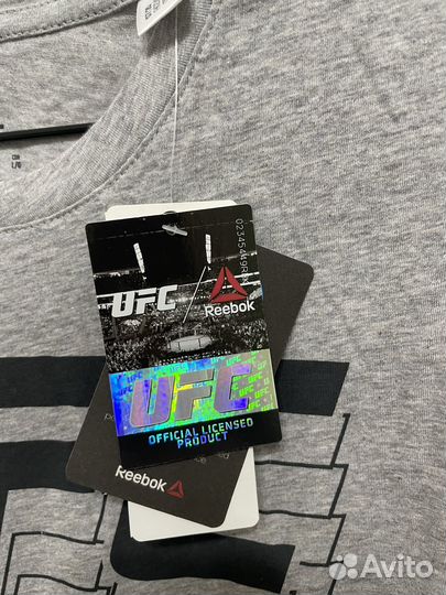 Футболка UFC Reebok L оригинал новая