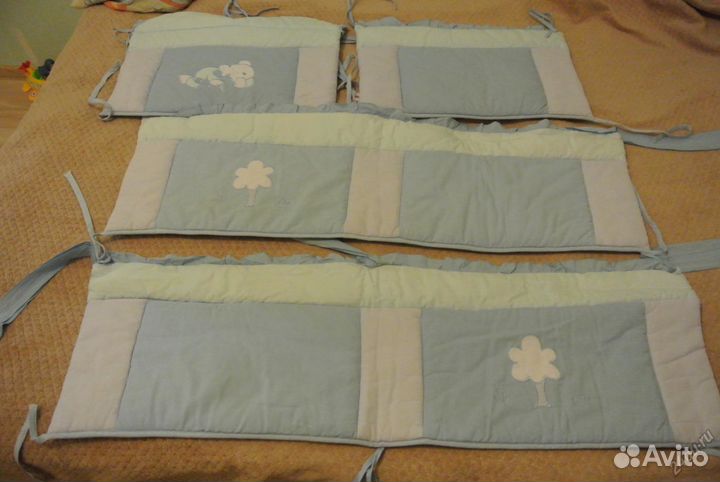 Бортики в детскую кроватку