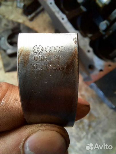 Блок двигателя 1.8 ADR AGN шкода тур а4