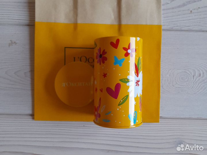 Локситан Loccitane металлические баночки