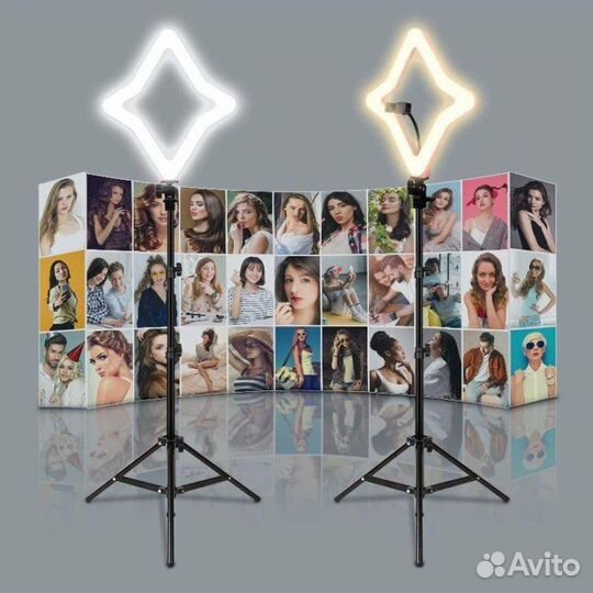 Кольцевая лампа Звезда