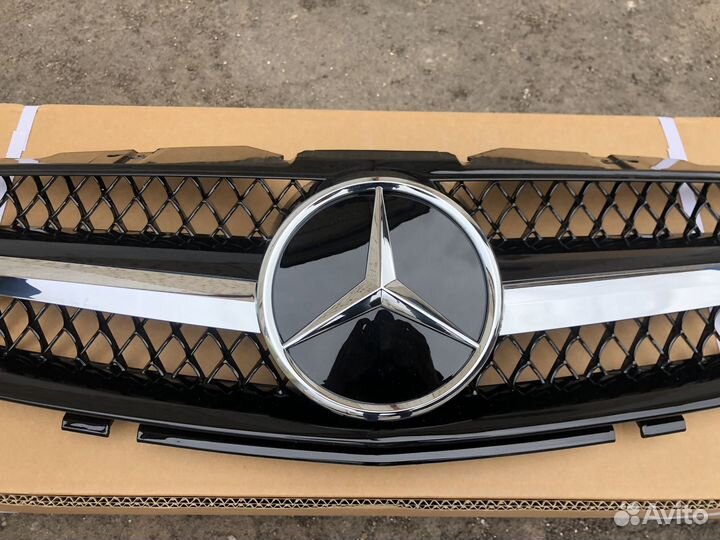 Mercedes SL R230 до рест решетка радиатора