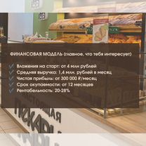 Прибыльный бизнес, пекарни по франшизе, Мариинский Посад