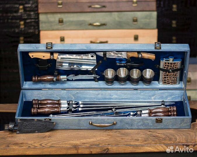 Набор подарочный шампуров в наличии в Ярославле