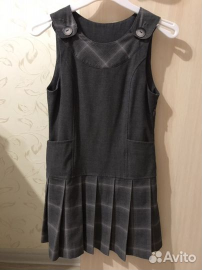 Сарафан школьный 128