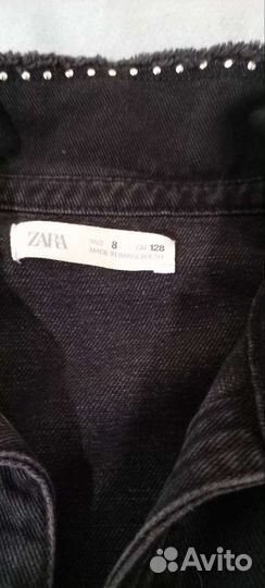 Джинсовая рубашка на девочку