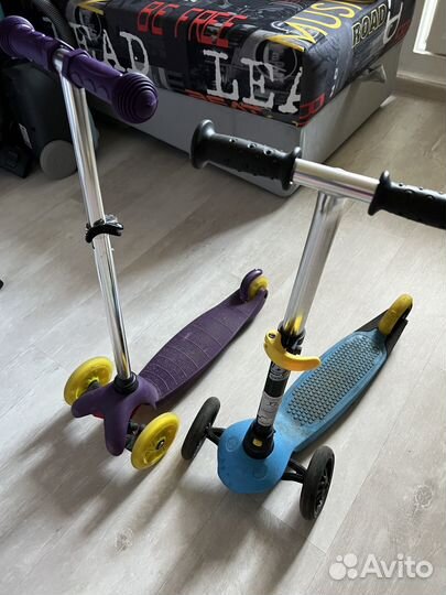 Самокат детский трехколесный