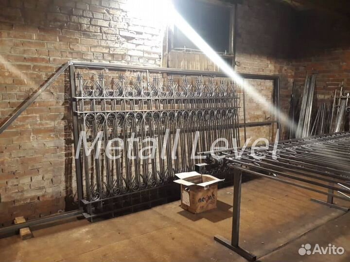 Заборы С ковкой