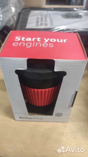 Фарфоровая кружка Volkswagen коллекция GTI