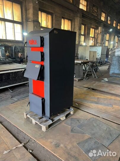 Твердотопливный котел длительного горения