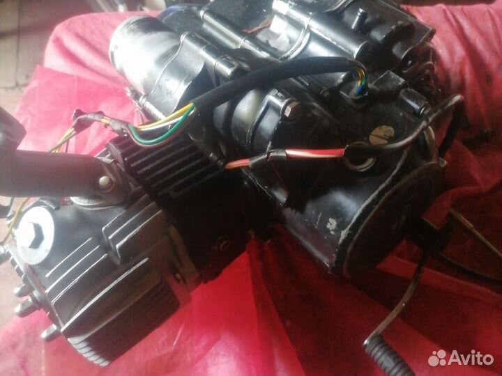 Двигатель на мопед альфа 110 бу