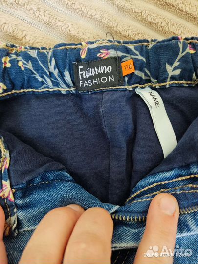 Джинсы для девочки 116