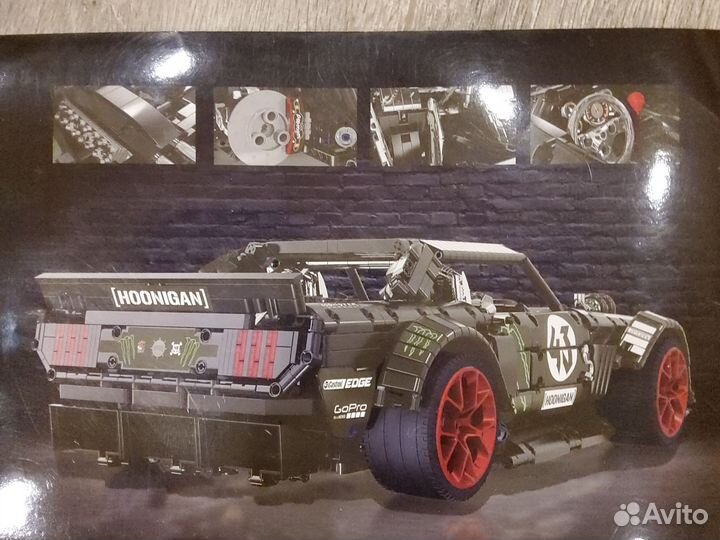Конструктор technic. J Ford Mustang Hoonicorn V2