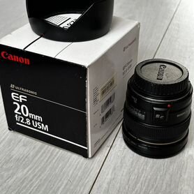 Объектив canon 20mm f2.8