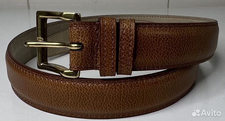 Ремень John Lobb Италия Оригинал Кожа