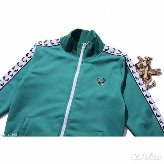 Олимпийка Fred Perry S Зеленая