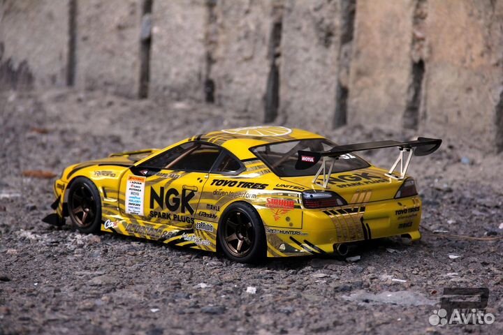 Кузов 1:10 rc drift nissan silvia