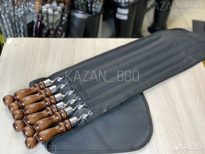 Шампуры, готовый комплект