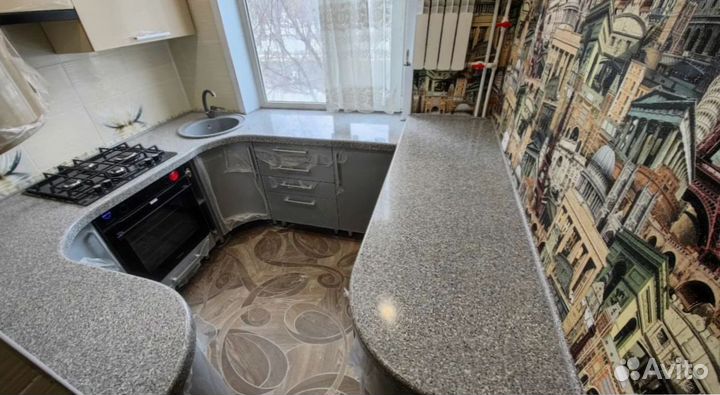 Столешница для кухни из искусственного камня