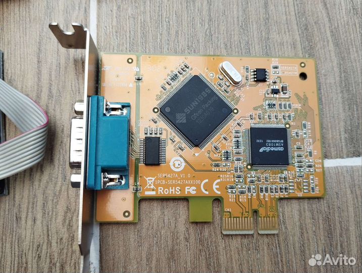 Контроллер COM/LPT PCI, PCI-E для пк