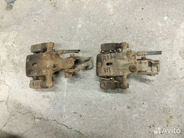 Суппорт тормозной задний ниссан максима а33 правый