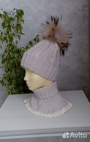 Шапка зимняя для девочки