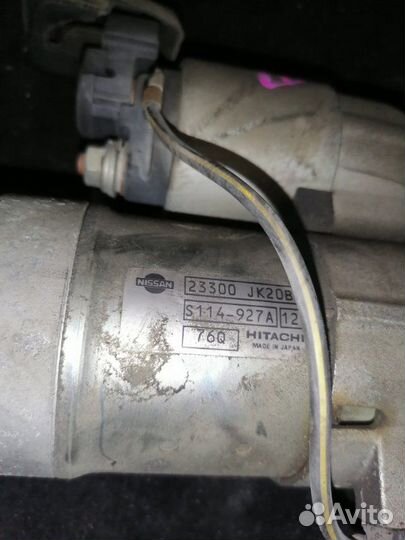 Стартер Infiniti G25 V36 VQ25HR