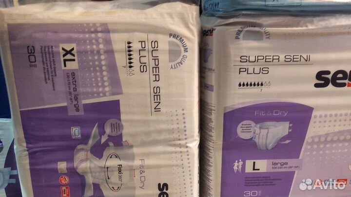 Памперсы для взрослых seni xl 4
