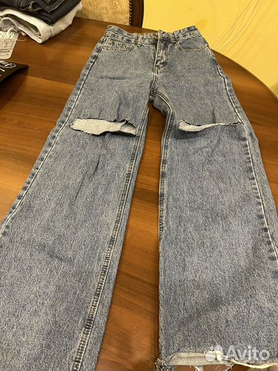 Джинсы клеш женские 25 размера