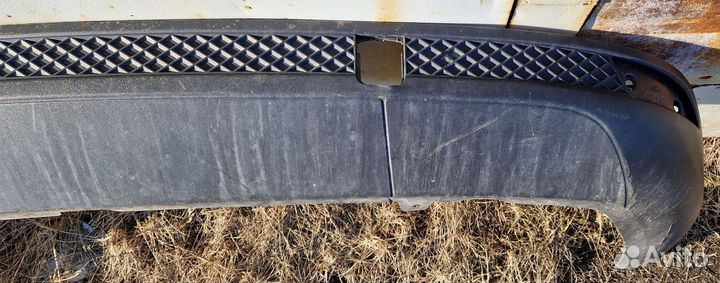 Юбка заднего бампера Ford Focus 3
