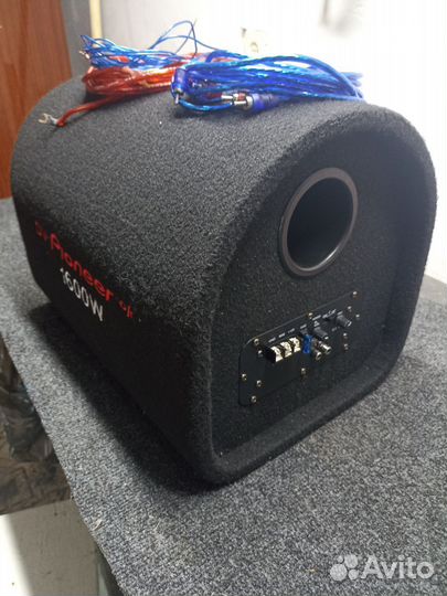 Активный сабвуфер dv pioneer ok 1600w