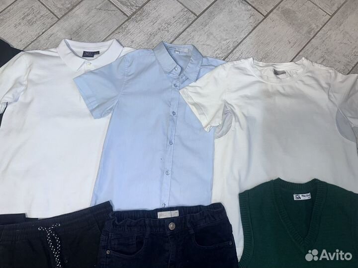 Школьная форма пакетом на мальчика 9-10 лет