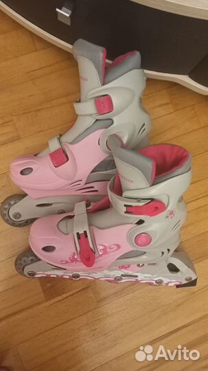 Ролики раздвежные 34-37 размер для девочки