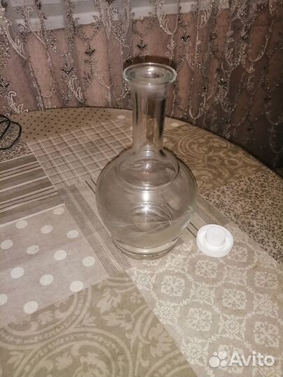 Графин 0,75 литра стекло