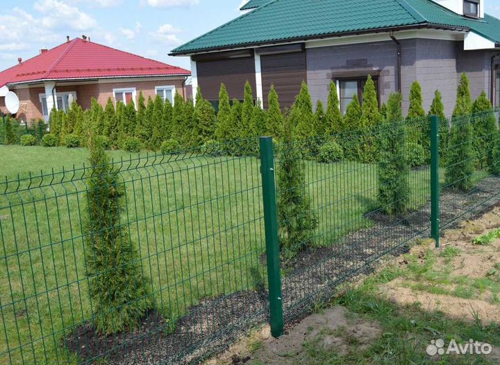 Забор 3Д грандлайн, панель сварная