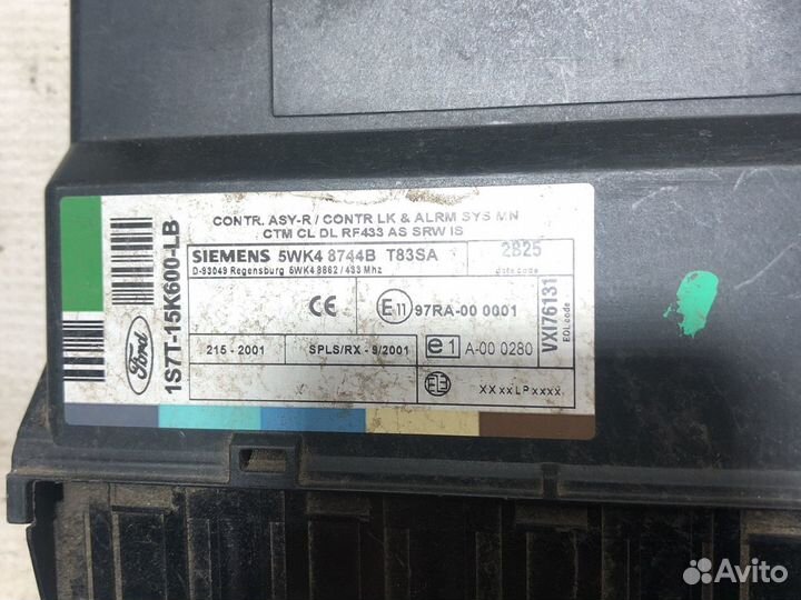 Блок комфорта ford mondeo 3