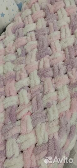 Плед детский плюшевый новый