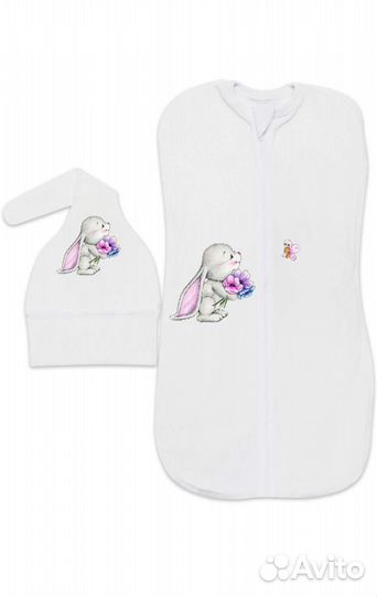 Пеленка кокон для новорожденных