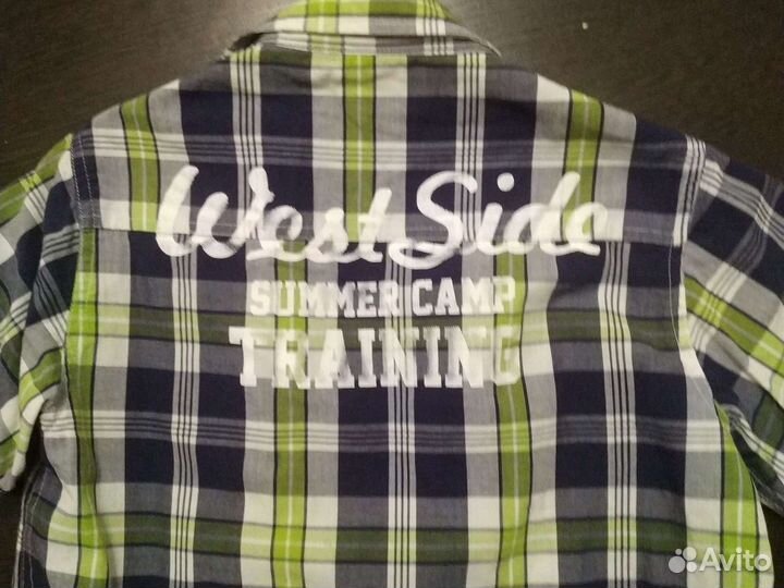 Рубашка для мальчика 10 лет