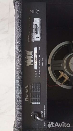 Комбик Randall Minion 15 ватт