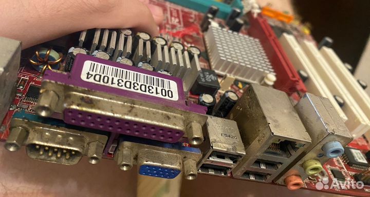 Материнская плата Socket 754