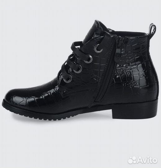 Школьные ботинки Зебра