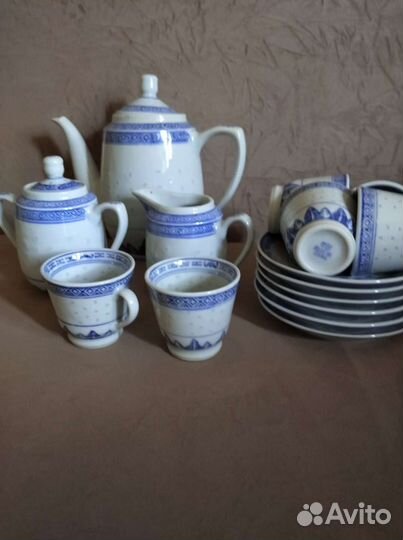 Сервиз кофейный, Рисовое зёрнышко 