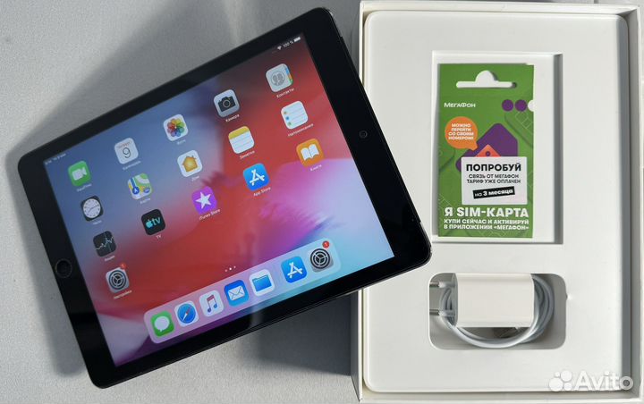 iPad Air + сим + интернет на 3 месяца