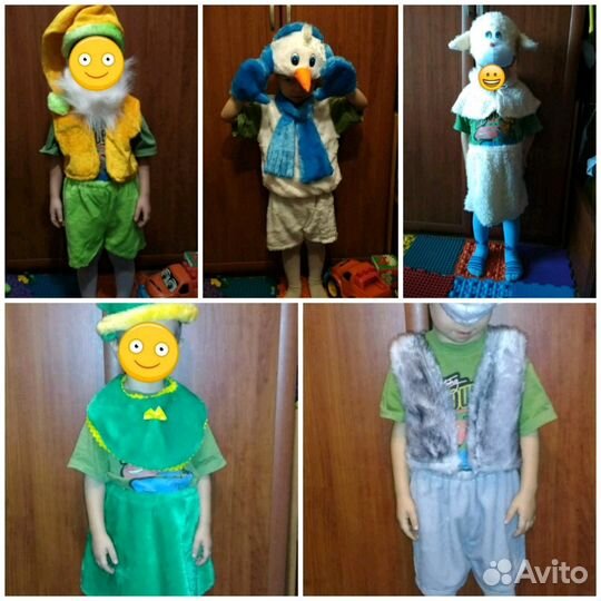 Костюмы новогодние от 2 до 7 лет