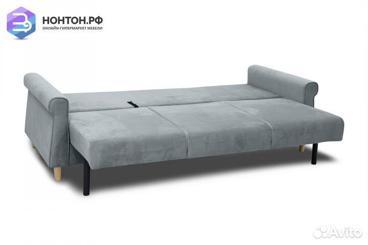 Диван тик-так Иветта серый