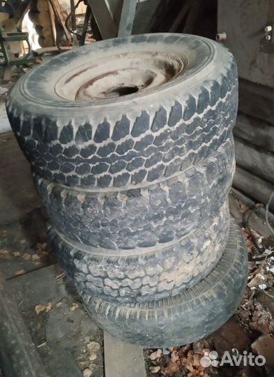Резина с дисками на УАЗ