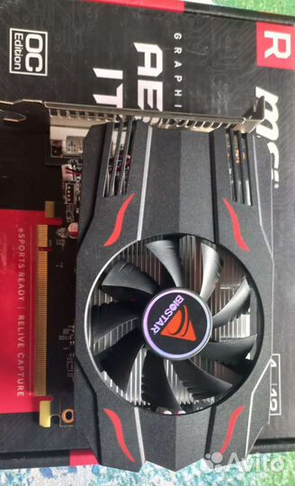 Видеокарта Radeon 550 4gb